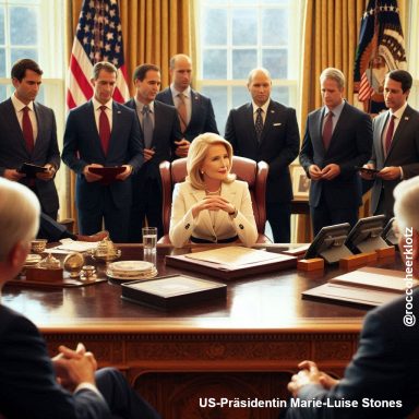 Marie-Louise Stones US-Präsidentin